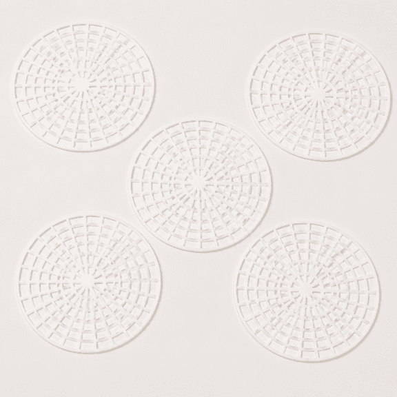 5pcs Pickles Jar Weight Press Pickles Tool Fermentation Food Plastic Mesh Jar Press Plate for Fermentation Vegetable Canning Supplies