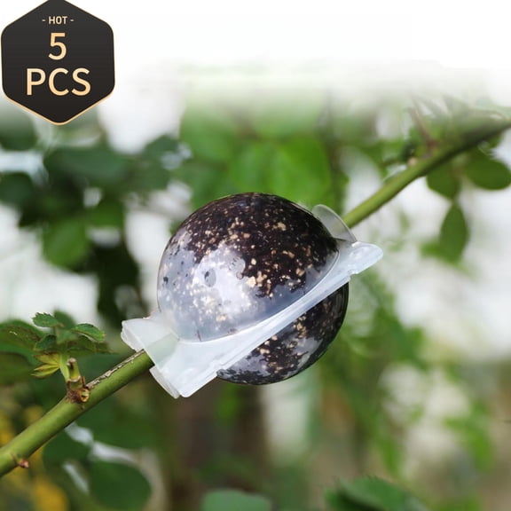 5pcs Plant Propagation Grafting Kits - Reusable High Pressure Rooting Pods for Flowers, Fruit Trees & Seedlings, Durable PP Material with Enhanced Drainage