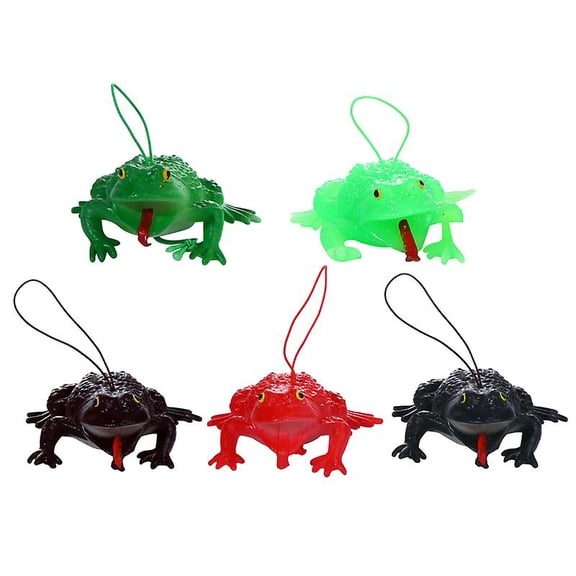 5pcs Plastic Frogs