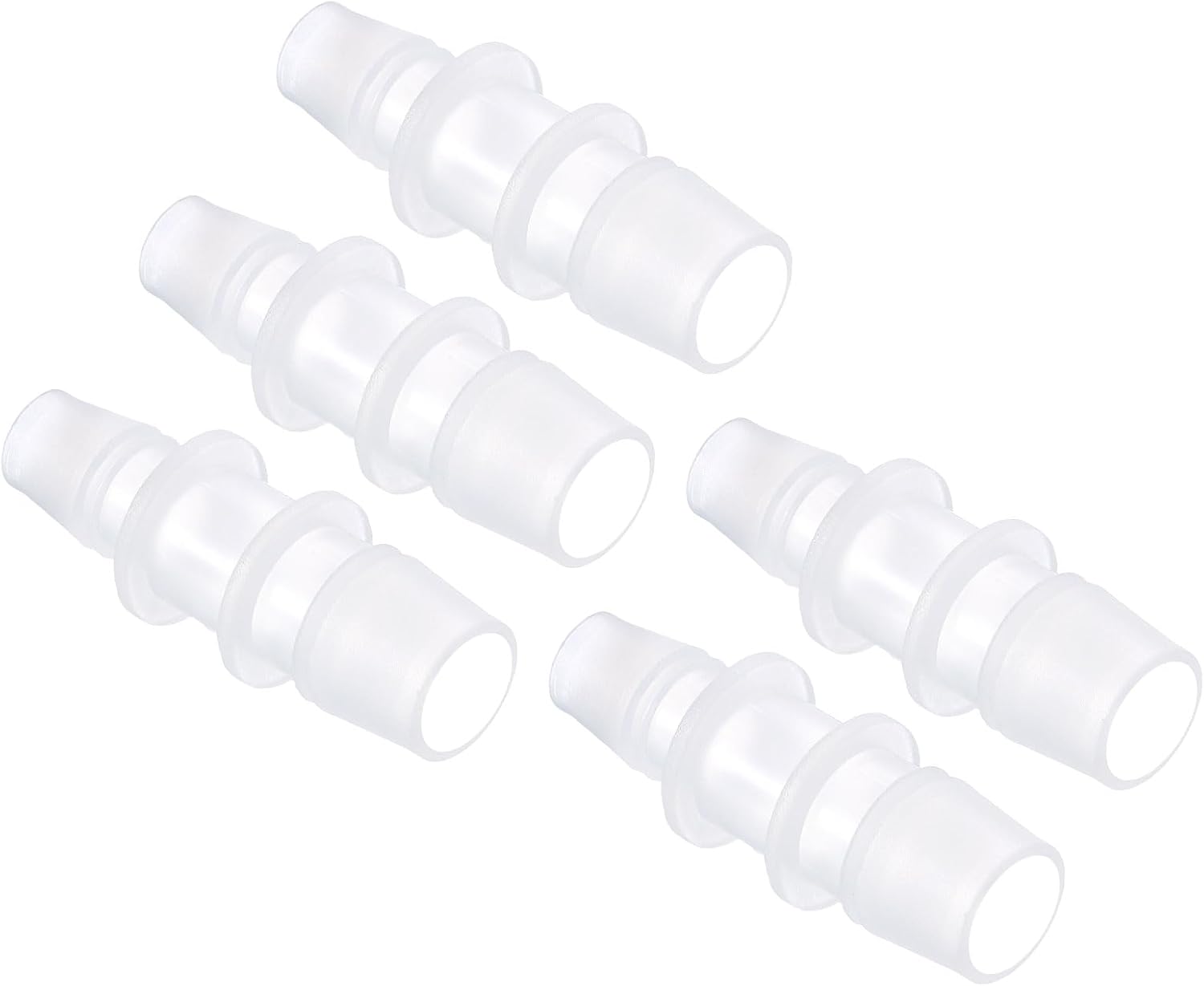 Barb Style 5pcs Plastic Hose Barb Fittings 1/2