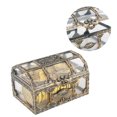 5pcs Plastic Pirate Treasure Chest Box Vintage Jewelry Storage