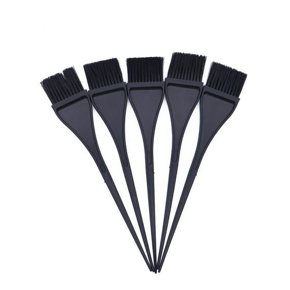 Zcyifa 5pcs Hair Dye Applicator Brush for Salon Dyeing (Black)