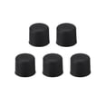 thumbnail image 1 of 5pcs RCA Female Connector Socket Jack Plug Protector Cap Cover Black for DVD Amplifier AV Receiver Dust Proof, 1 of 4