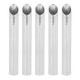 5pcs Receiving Tubes Medical Grade Stainless Steel Holding Piercing Tool for Ear Body Nose Lip