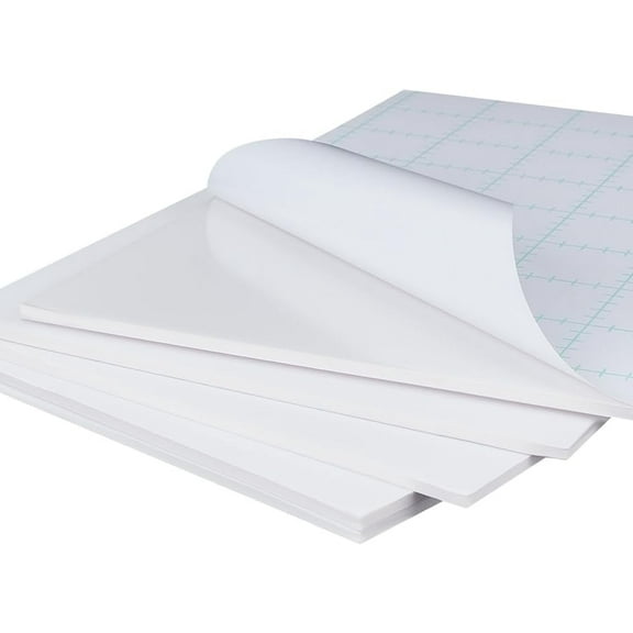 5pcs Rectangle Foam Blank Boards for Presentations School Office & Art Projects White 425x275x5mm