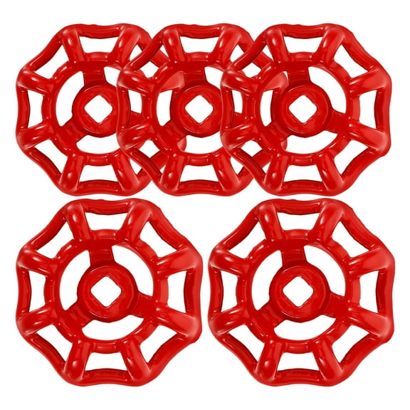 5pcs Sturdy Iron Valve Wheel Handle for Home Use Faucet Valve Replacement