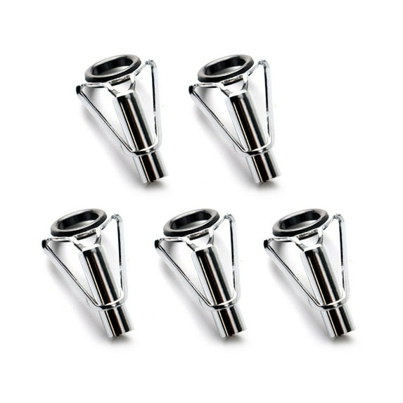 5pcs Rod Tip Top Guide Ring for Fishing Rods Repair Building Pole Eye ...