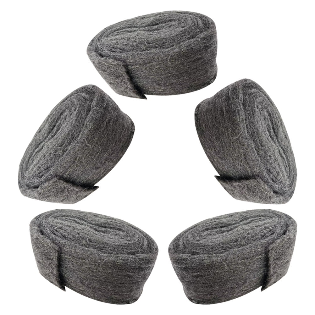 5pcs Rodent Steel Wool Mesh Rodent Proof Garage Door Seal Rodent