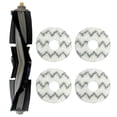 thumbnail image 1 of 5pcs Roller Brush Mop Cloth For Ecovacs Deebot X1 Omni Turbo Robot, 1 of 4