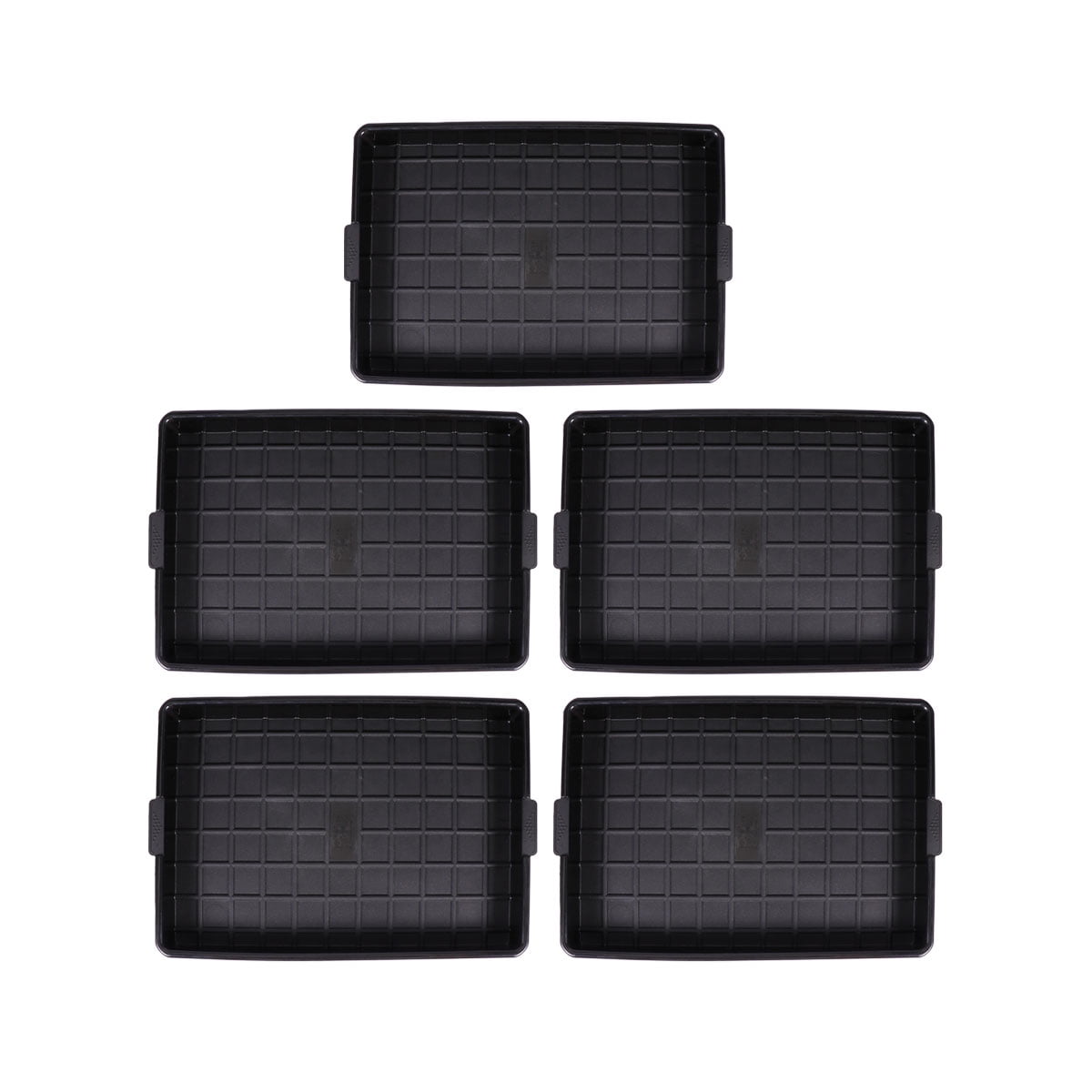 5pcs Root Control Flower Pot Tray Succulent Flowerpot Plastic Flower