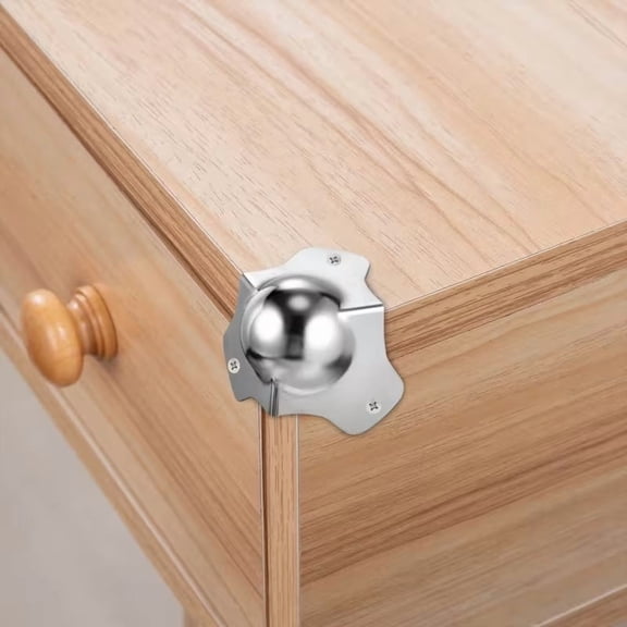 5pcs Round Corner Protectors - Spherical Solid Edge and Corner Guards for Child Safety and Furniture Protection