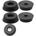 thumbnail image 1 of 5pcs Rubber Feet Bumper Buffer Floor Protector w Metal Washer, D18x15xH5mm, 1 of 7