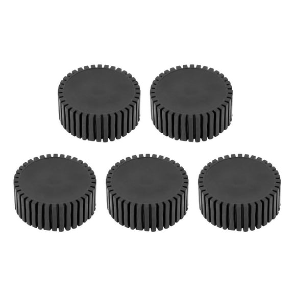 5pcs Rubber Fuel Gas Oil Tank Cover Seal Buffer Gasket Pad Universal Circular for Motorcycle Motorbike