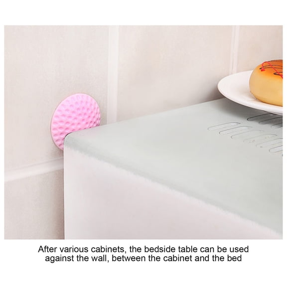 5pcs Rubber Silent Door Handle Protector - Thickened Anti-Collision Wall Pad, Durable Door Lock & Handle Buffer, Decorations 2026, Perfect for Home & Office, Essential for 2026 Home Safety & Decor