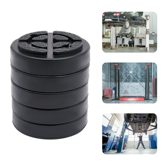 Rubber Arm Pads Round Auto Truck Hoist Lift Pad Set For Auto Lift Car Truck 5pcs