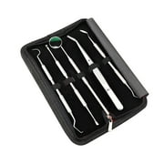 5pcs Set Stainless Steel Dentist Tools Hygiene Teeth Oral Clean Tooth Kit