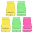 5pcs Shoes Boxes Plastic Stacking Shoes Storage Organizer Stackable