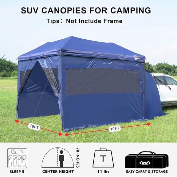 5pcs Sidewalls for 10X10 Commercial Canopy Tent