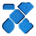 thumbnail image 1 of 5pcs Silicone Caulking Tools Set Kit Sealant Finishing Tool Grout Scraper for Kitchen Bathroom Floor Window Sealant Sealing Sink Joint,Blue, 1 of 8