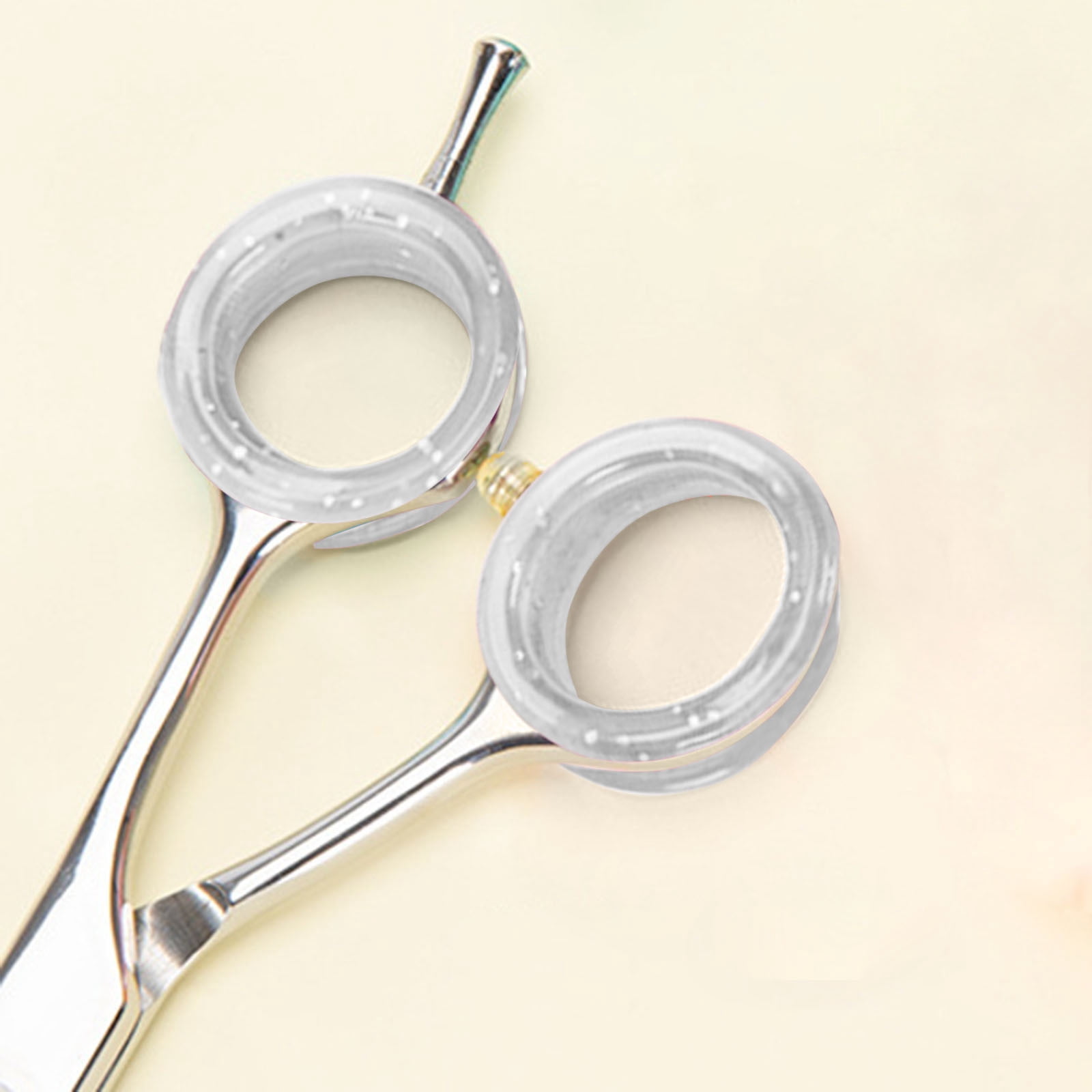 5pcs Silicone Scissor Rings for Pet Grooming and Care Protective Finger ...