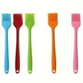 thumbnail image 1 of 5pcs Silicone Spatulas, Oil Brush, 8.5 Inch Small Spatula Set, Silicone Baking Brush, Seamless Design Heat Resistant Non-Stick Flexible Scrapers, Baking Mixing Tool, Kitchen Stuff, 1 of 6