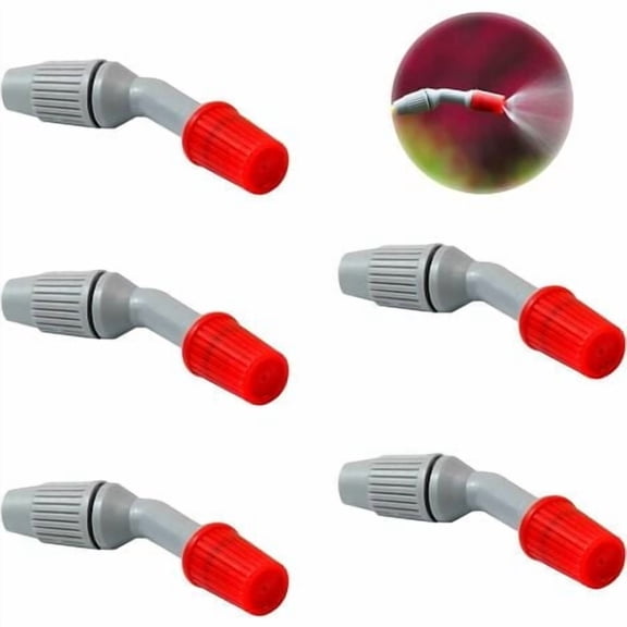 5pcs Spray Nozzles, Garden Irrigation Sprayer Accessories, Sprayer Replacement Parts, for Watering and Cleaning