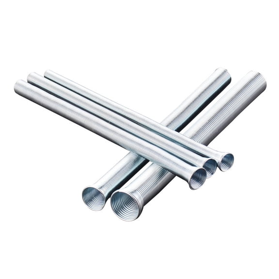 5pcs Spring Tube 210mm Tension Spring Pipe Bender PVC Air Condition Pipe Electrical Wire Bending Pipe Tubing Bender Hand Tools ,Easy to Operate