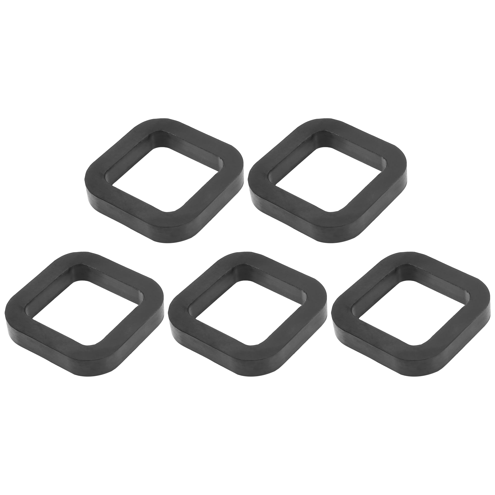 5pcs Square 2" Car Hitch Receiver Pad Cushion Between Receivers and Tow