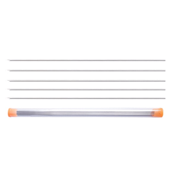 5pcs Stainless Fishing Rigging Needle Hollow Earthworm Hooking Needle Fishing Baiting Needle Fishing Tackle
