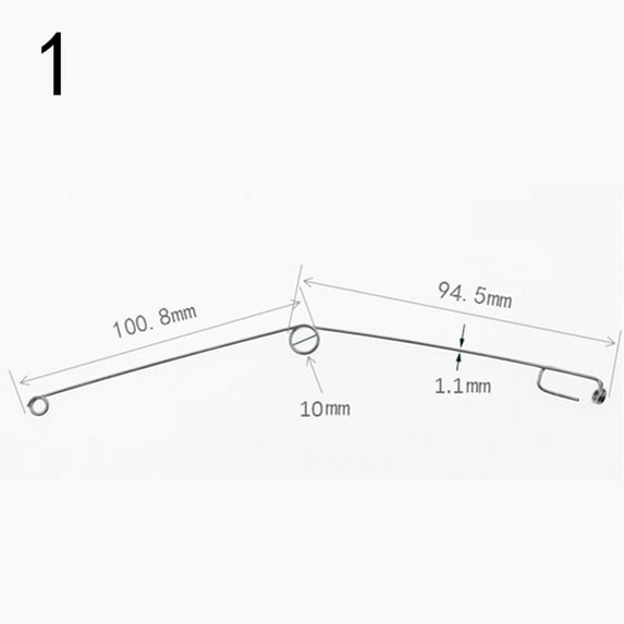 5pcs Stainless Steel Fishing Accessories Fishing Hooks Fishing Tool Spring Ejection Hook Fishing Device Automatic Fishing Universal Fish Tackle 1
