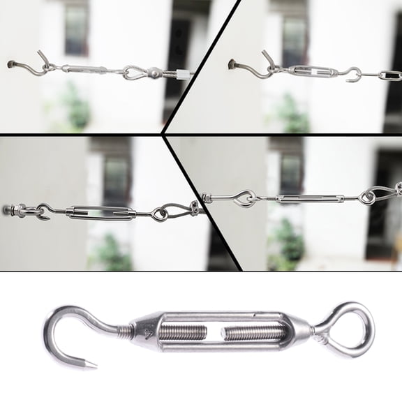 GAXIRE Turnbuckle Stainless Steel 5Pcs 4.7In