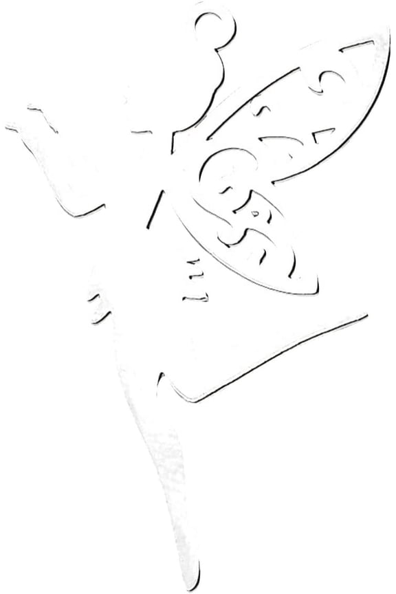 5pcs Stainless Steel Wings Angel Fairy Charms Tinkerbell Fairy Pendant Winged Woodland Fairy Pendant for Bracelet Necklace Earrings Making DIY