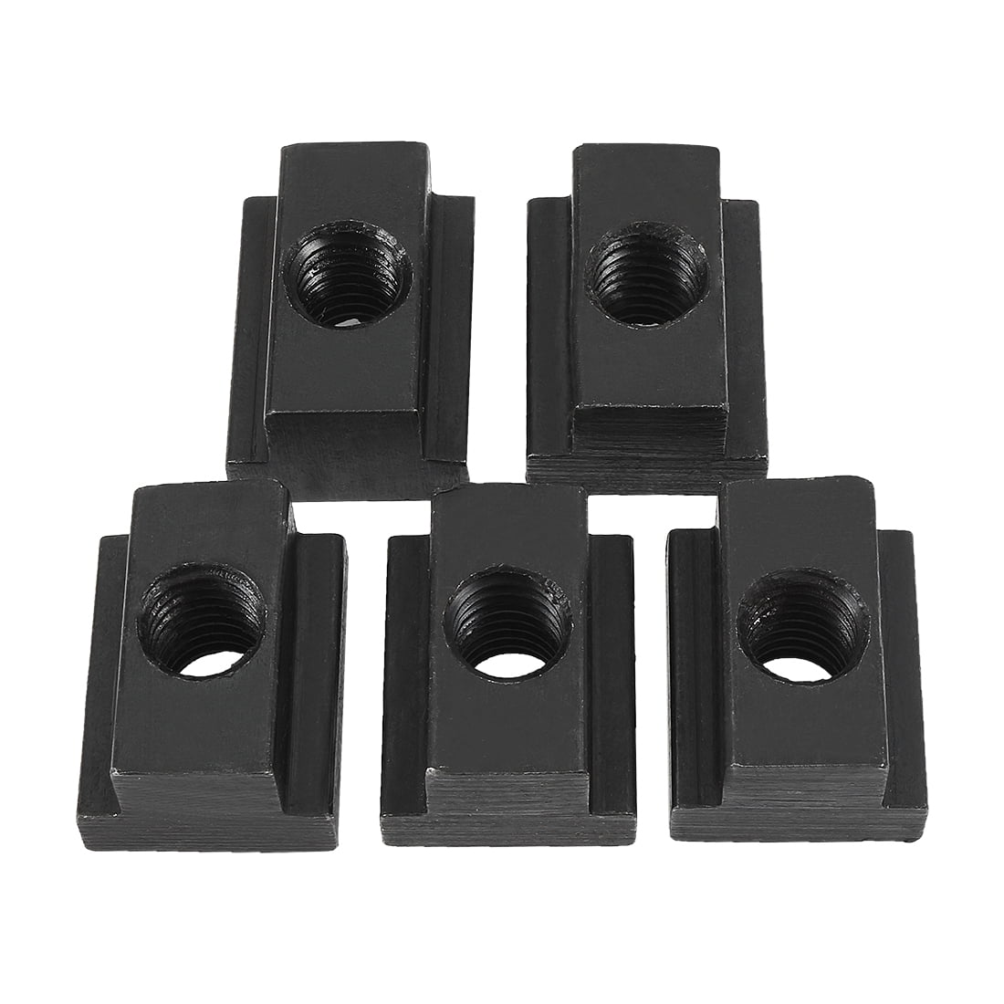Uxcell 5pcs Steel T-Slot Nut Grade 10.9 Tapped Through M8 Thread 15 64 - View #8