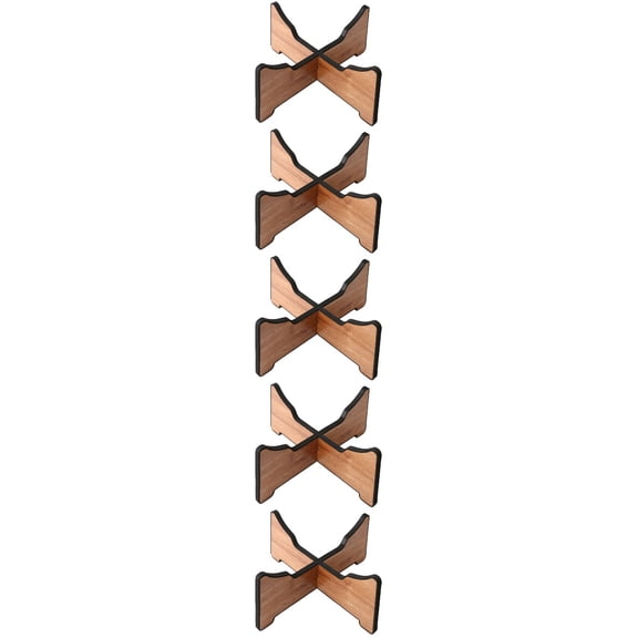 COSMOBETTY Tongue Drum Display Rack Plastic for Professionals Music Practice 5Pcs 7.27x7.27x3.34in