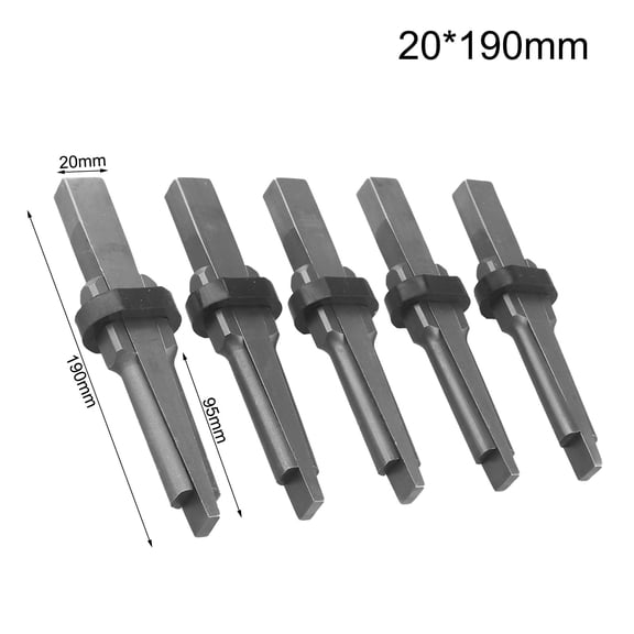 5pcs Stone Splitting Wedges Stone Splitter Tools Concrete Marble Rock Granite Rock Splitting Wedge Breaking Tool Accessories