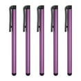 thumbnail image 1 of 5pcs Stylus Pens for Screens Universal Capacitive Stylus Pencil for All Capacitive Screen Device Purple, 1 of 7