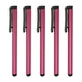 thumbnail image 1 of 5pcs Stylus Pens for Screens Universal Capacitive Stylus Pencil for All Capacitive Screen Device Rose Red, 1 of 6