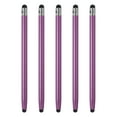thumbnail image 1 of 5pcs Stylus Pens for Touch Screens Capacitive Stylus Universal Tablet Pen, Purple, 1 of 7