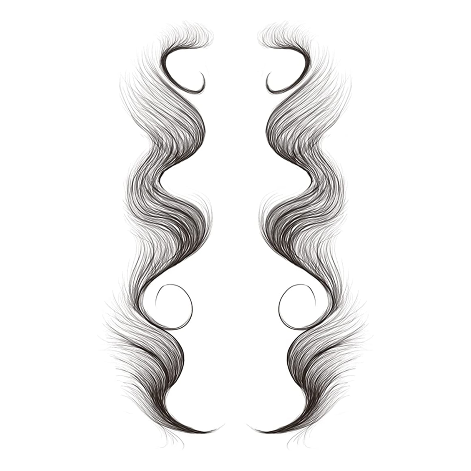 5pcs Temporary Tattoo Baby Hair Tattoo Stickers Salon DIY Hairstyling