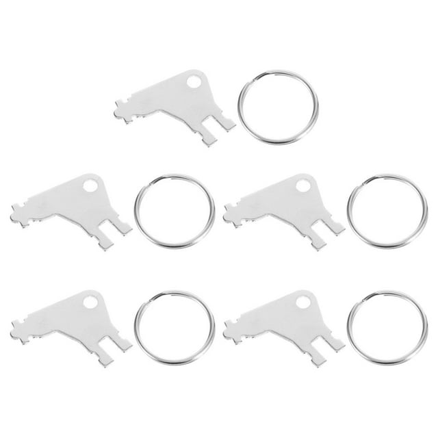 5pcs Tissue Dispenser Key Paper Dispenser Keys Replacement Toilet Paper