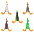 5pcs Topwater Duck Lure 3D Rubber Floating Duck Fishing Lure with Hooks
