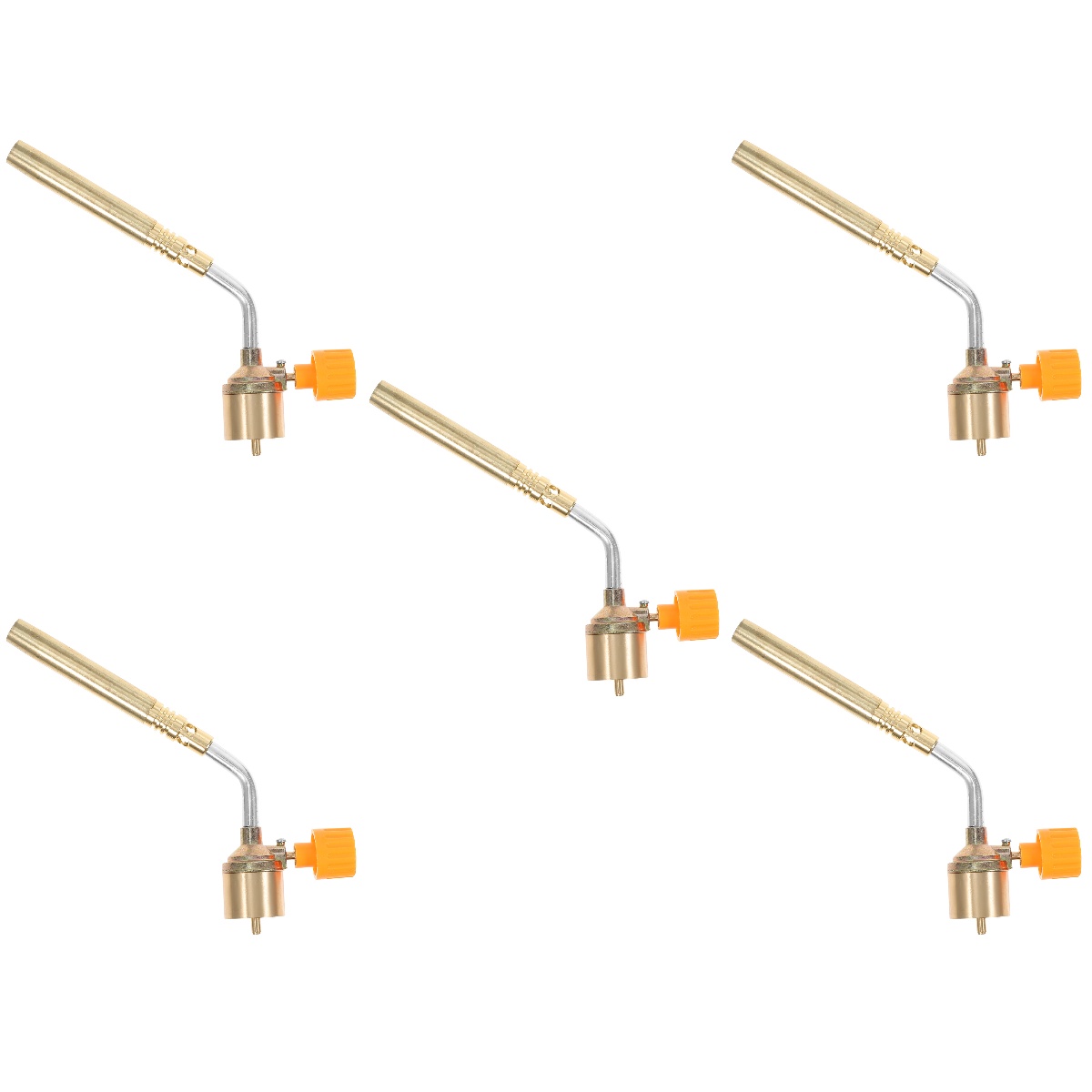 5pcs Torch Lighter Propylene Propane Adjustable Flame Blow Torch Portable Gas Torch