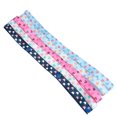5pcs Toy Keeper Straps Heart Pattern Baby Toy Catcher Pacifier Clip