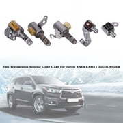 5pcs Transmission Solenoid U140 U240 For Toyota RAV4 CAMRY HIGHLANDER