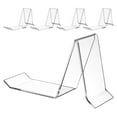 thumbnail image 1 of ADDHAT 5-Pack Clear Acrylic Shoe Display Stands, Easy to Install, Multi-Purpose for Shoes, Phones, and Accessories, 1 of 6