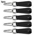 5pcs Tree Swing Straps Heavy Duty Hook Ring Hanging Belt Gym Extension