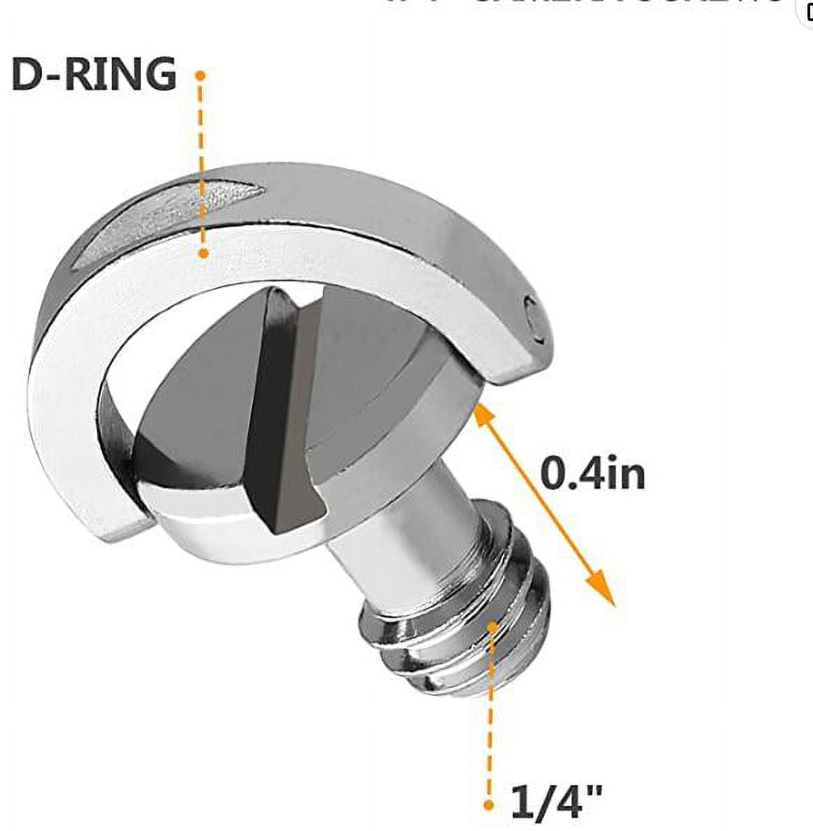 5pcs Tripod Screws D Ring Screws Tripod Mounting Screws Quick Release