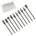 thumbnail image 1 of 5pcs Tungsten Carbide Rotary File Hard Alloy Rotary Bur Drill Bit Engraving Cutter Rotary Burrs Grinder Drill Bit For Metal Wood, 1 of 2
