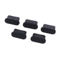 thumbnail image 1 of 5pcs USB type-c dustproof cover cap jack charger plug port anti-dust plug, 1 of 9