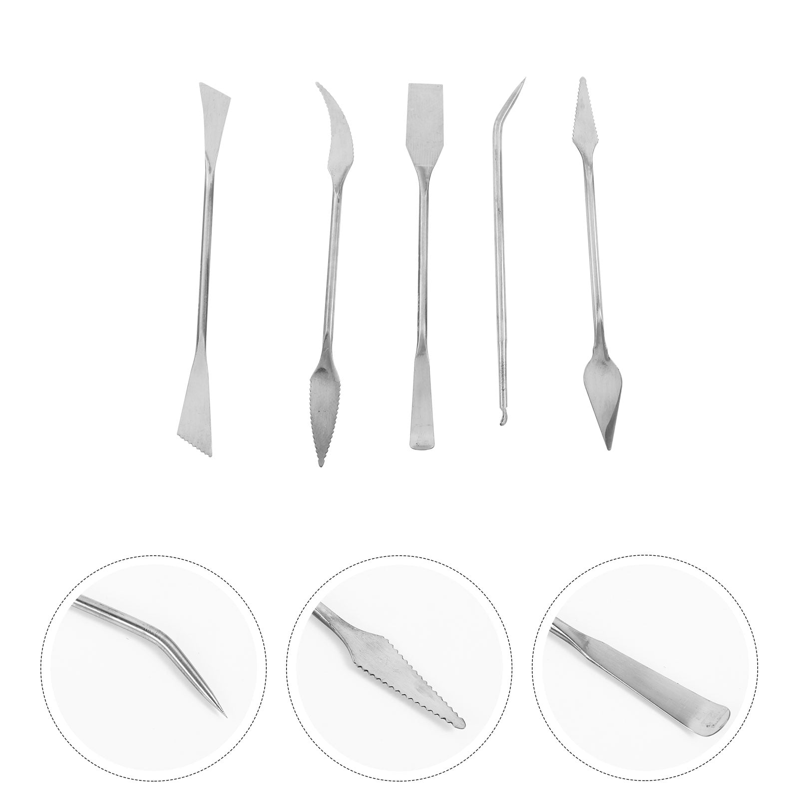 5pcs Useful Pottery Sculpting Tools Set Clay Pottery Sculpture Cutter